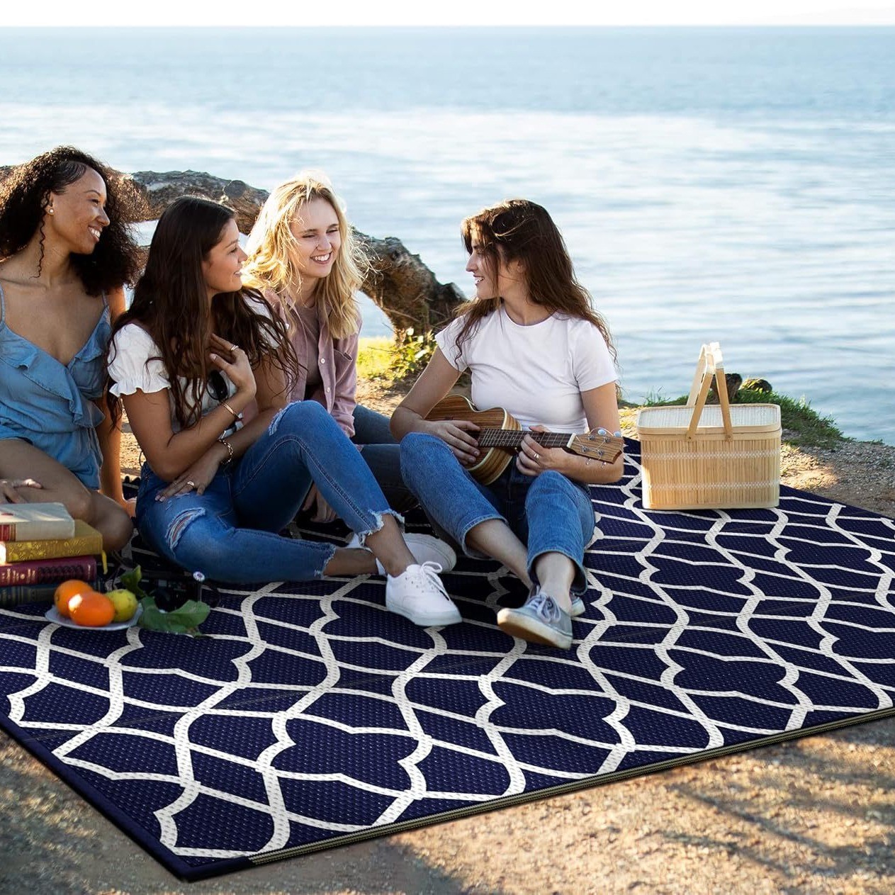 RV Awning Carpet Outdoor Campi - Outdoor Camping Rug Waterproof ulasan dan harga