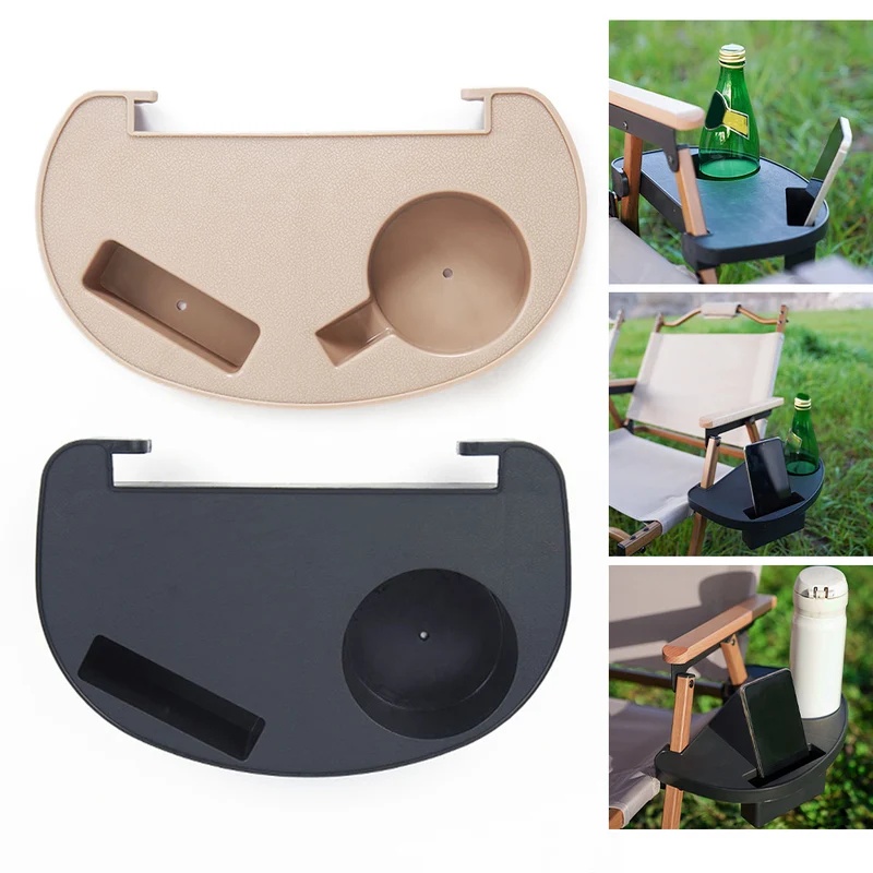 Heavy‑Duty Camping Side Tray w - Outdoor Camping Table With Storage ulasan dan harga