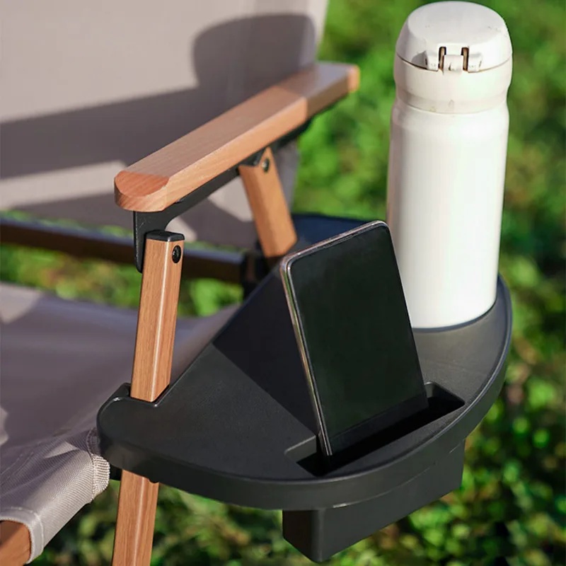 Heavy‑Duty Camping Side Tray w - Outdoor Camping Table With Storage ulasan dan harga