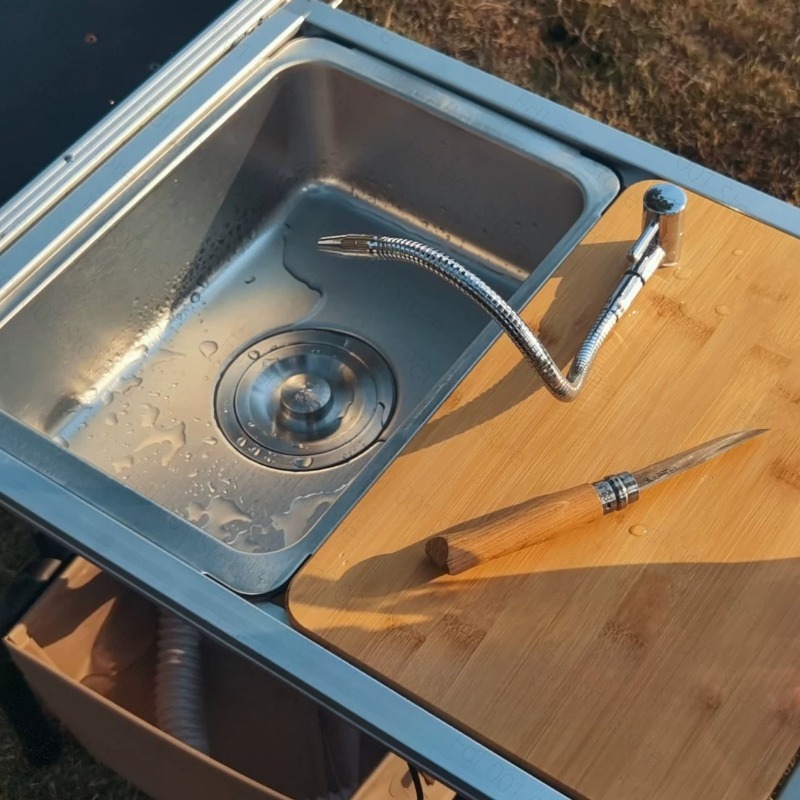 Camping Sink Module with Fauce - Outdoor Camping Kitchen With Sink ulasan dan harga