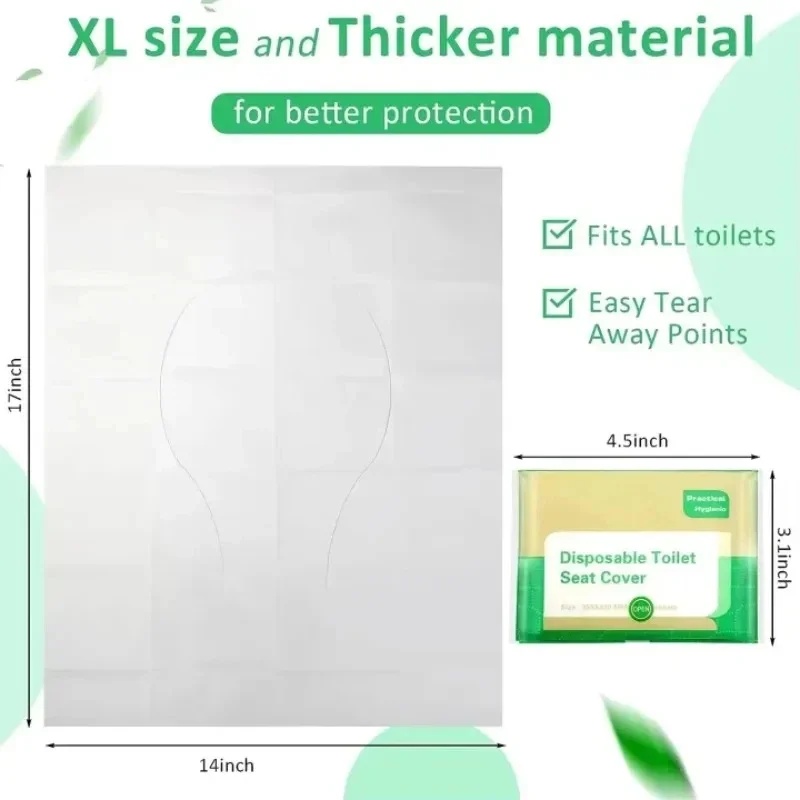 10-100Pcs Disposable Toilet Se - Outdoor Camping Toilet ulasan dan harga