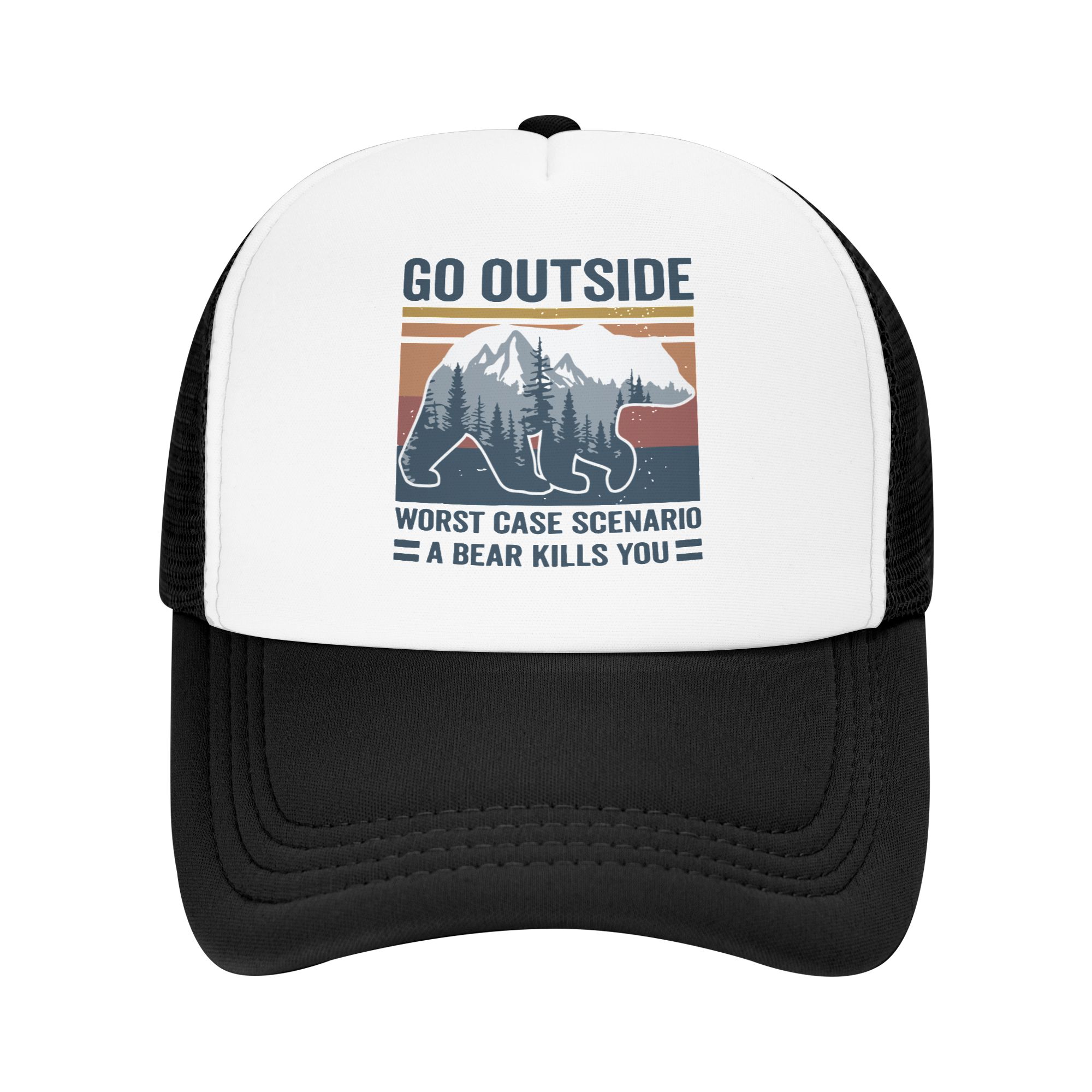 Go Outside Worst Case Scenario - Outdoor Camping Hat ulasan dan harga