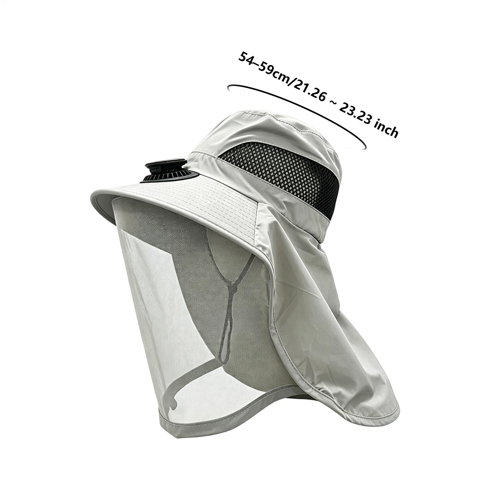 Fishing Fan Hat Outdoor Hat wi - Outdoor Camping Hat ulasan dan harga