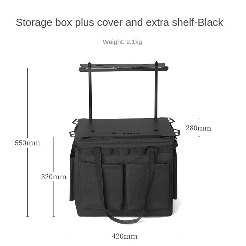 ISE MOUNT camping storage bag  - Outdoor Camping Table With Storage ulasan dan harga