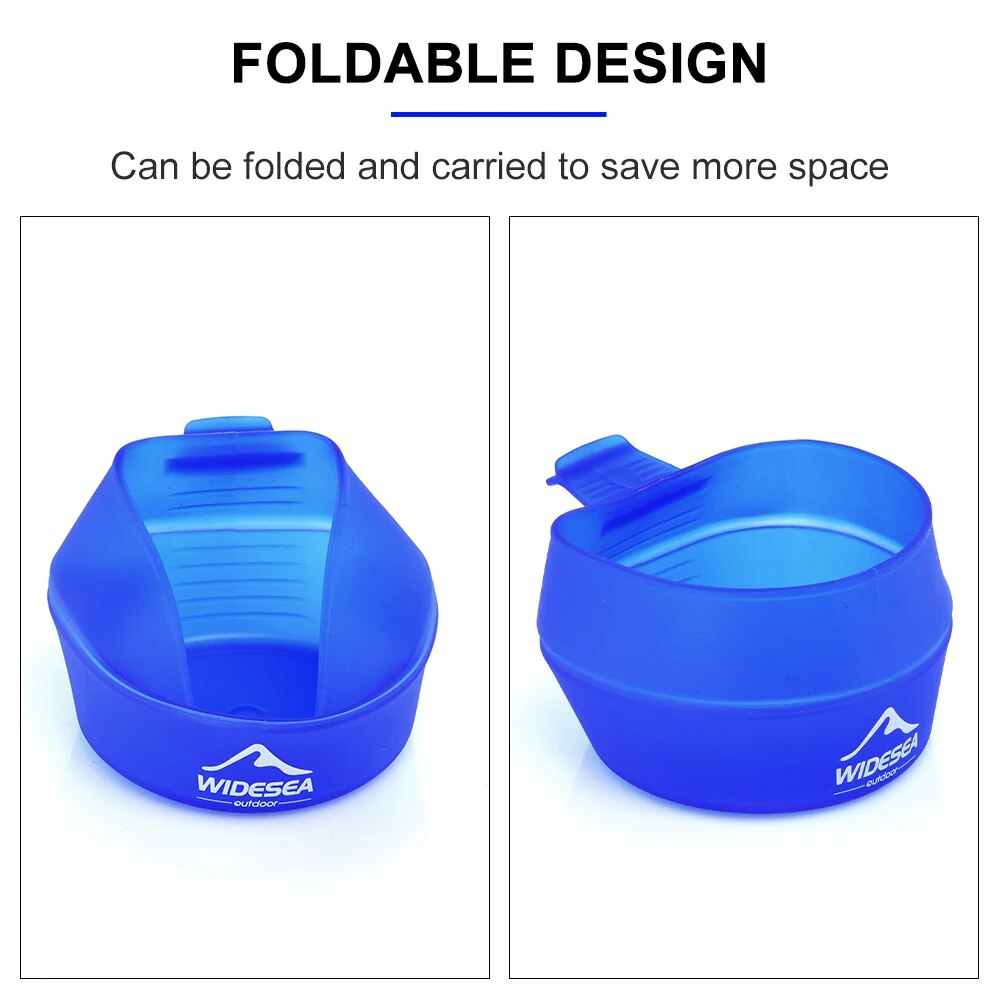 Widesea Camping 250ml Soft Fol - Outdoor Camping Dining Set ulasan dan harga