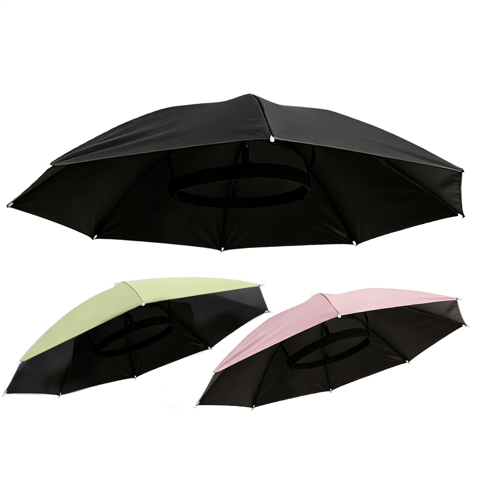 Folding Umbrella Hat Waterproo - Outdoor Camping Hat ulasan dan harga