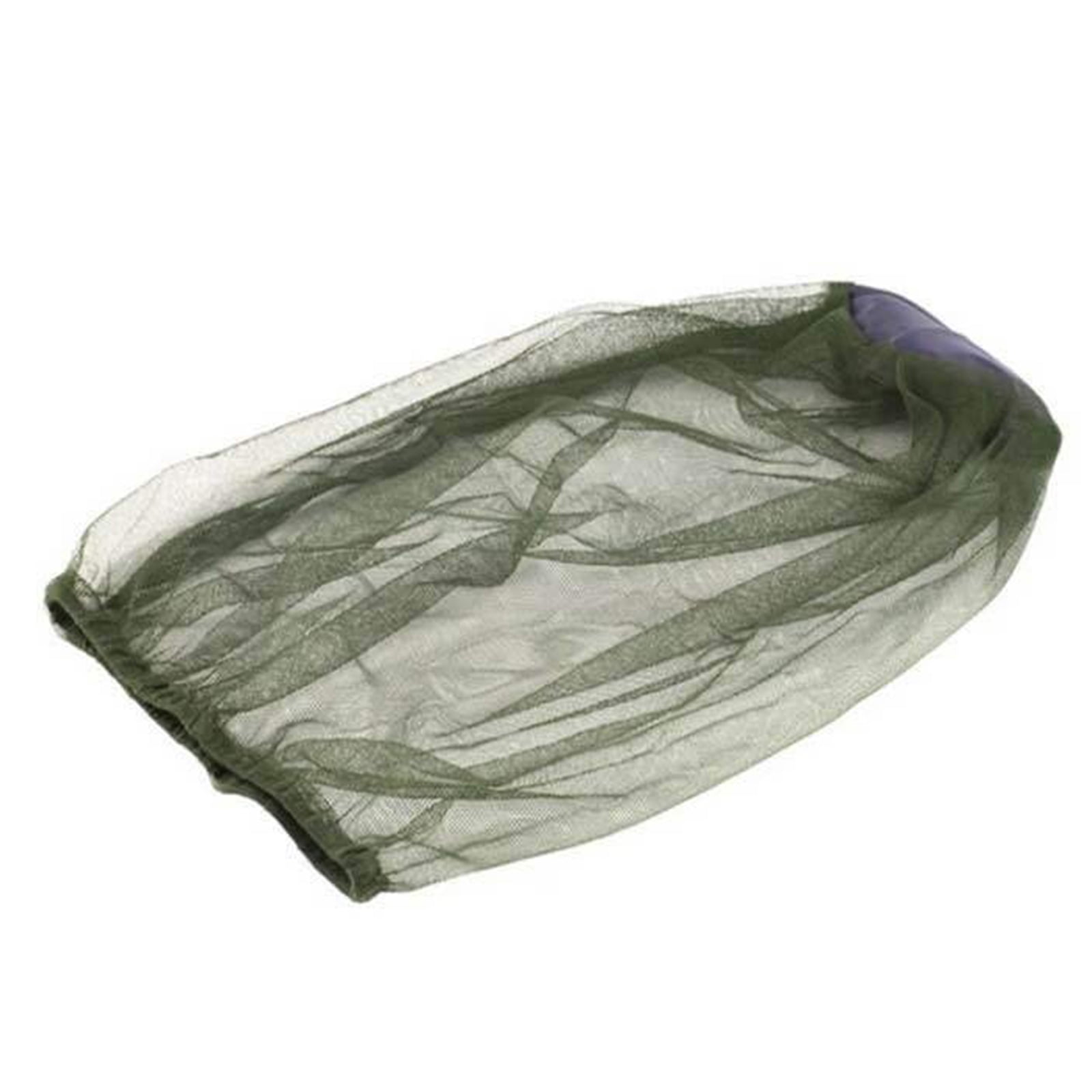 Mesh Head Net Fishing Hat Anti - Outdoor Camping Hat ulasan dan harga